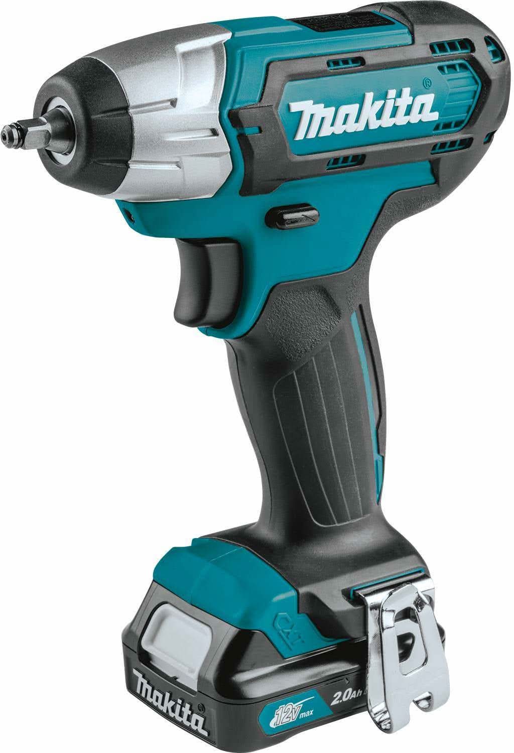 Makita WT04R1 12V max CXT Lithium-Ion Cordless 1/4" Impact Wrench Kit (2.0Ah)