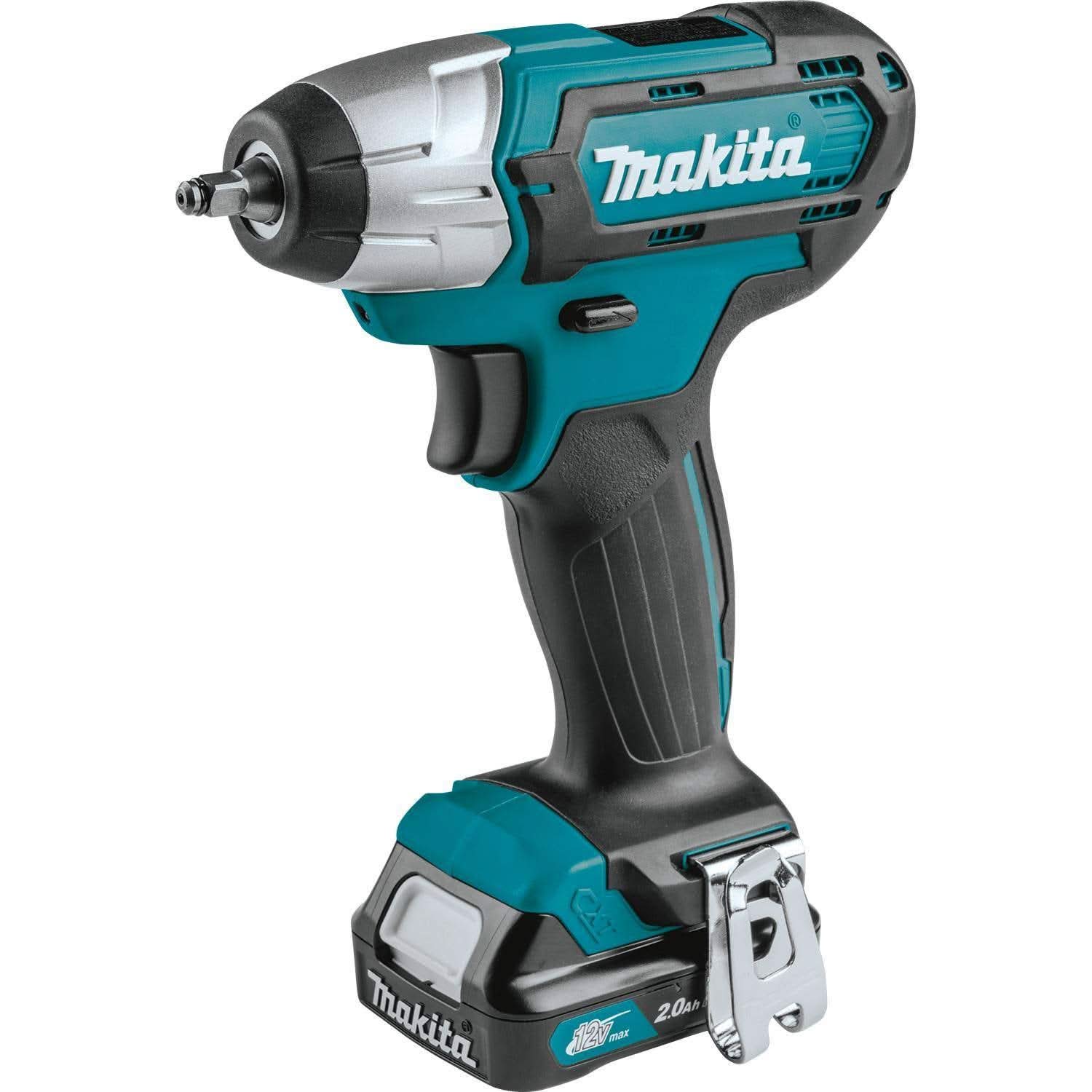 Makita WT04R1 12V max CXT Lithium-Ion Cordless 1/4" Impact Wrench Kit (2.0Ah)
