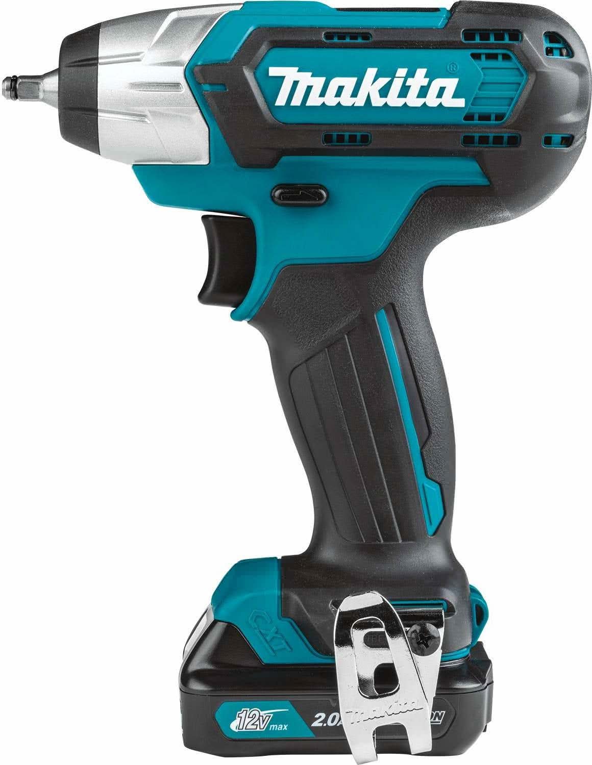 Makita WT04R1 12V max CXT Lithium-Ion Cordless 1/4" Impact Wrench Kit (2.0Ah)