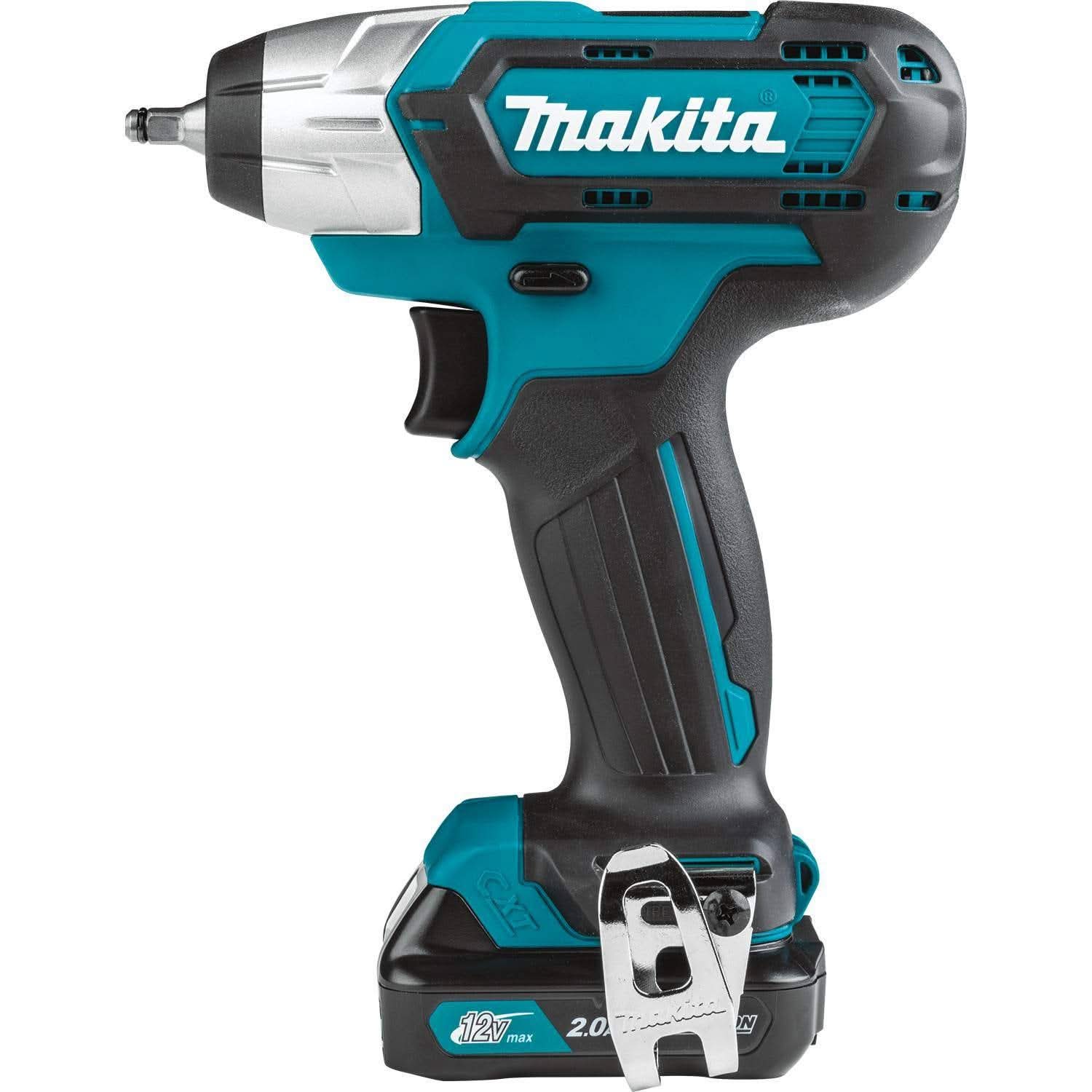 Makita WT04R1 12V max CXT Lithium-Ion Cordless 1/4" Impact Wrench Kit (2.0Ah)