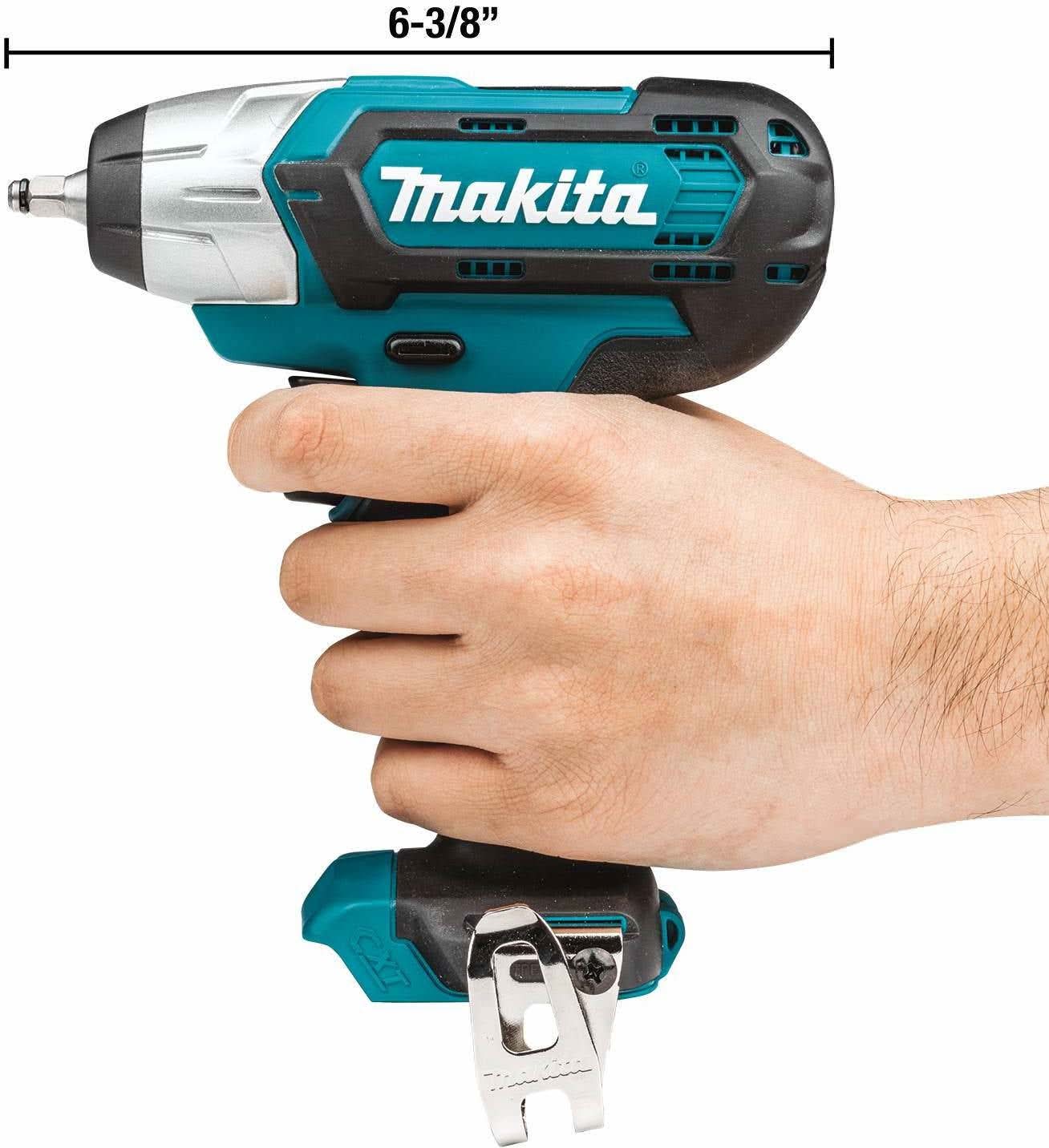 Makita WT04Z 12V max CXT Lithium-Ion Cordless 1/4" Impact Wrench, Tool Only