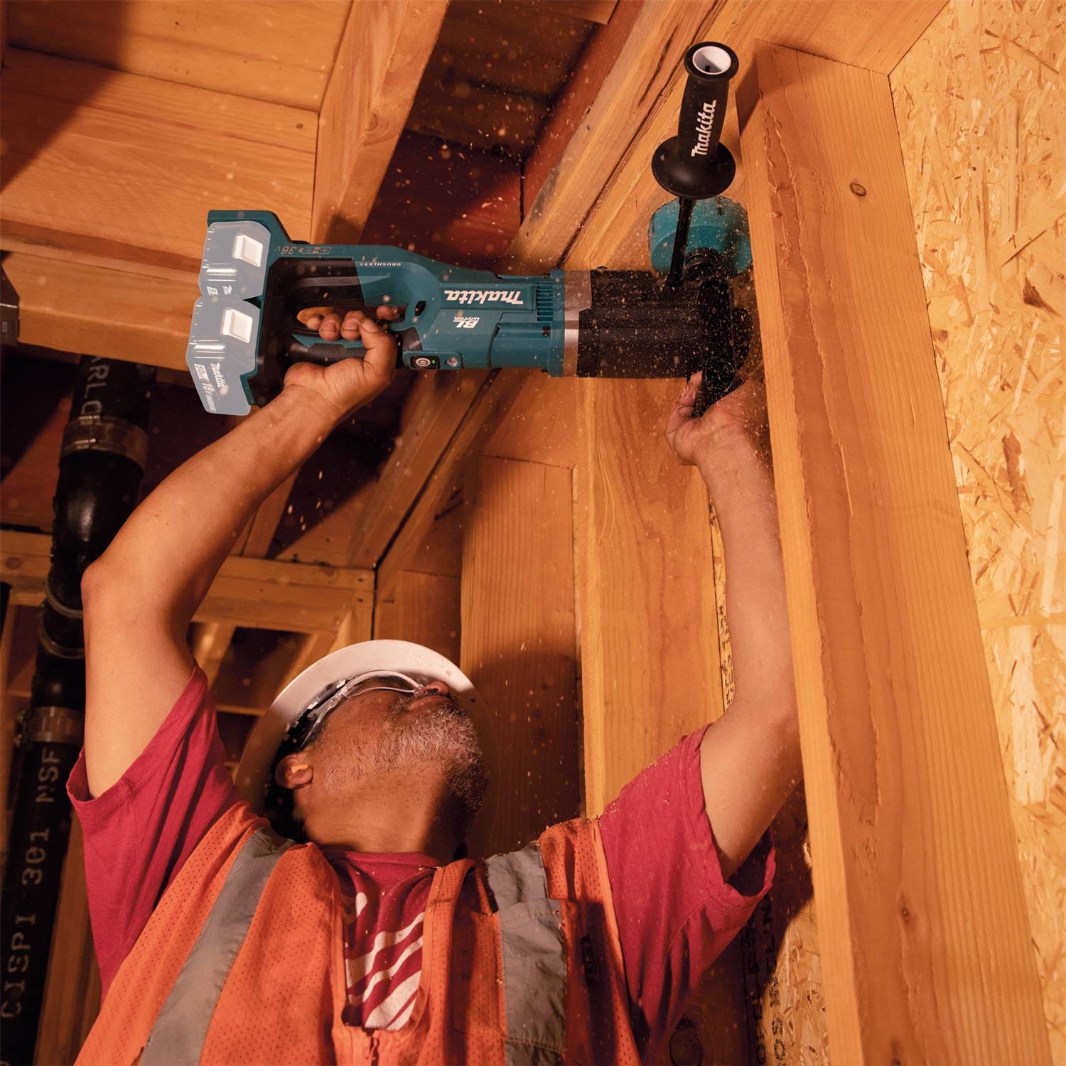 Makita XAD04Z 36V (18V X2) LXT Brushless Cordless 7/16" Hex Right Angle Drill, Tool Only