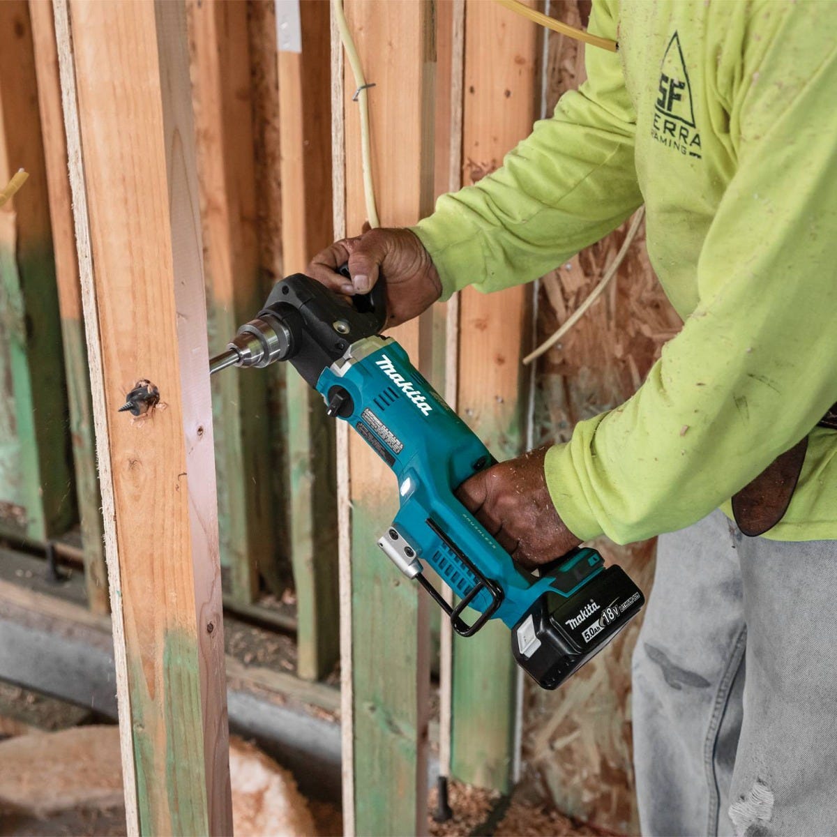 Makita XAD05T 18V LXT Lithium-Ion Brushless Cordless 1/2" Right Angle Drill Kit (5.0Ah)