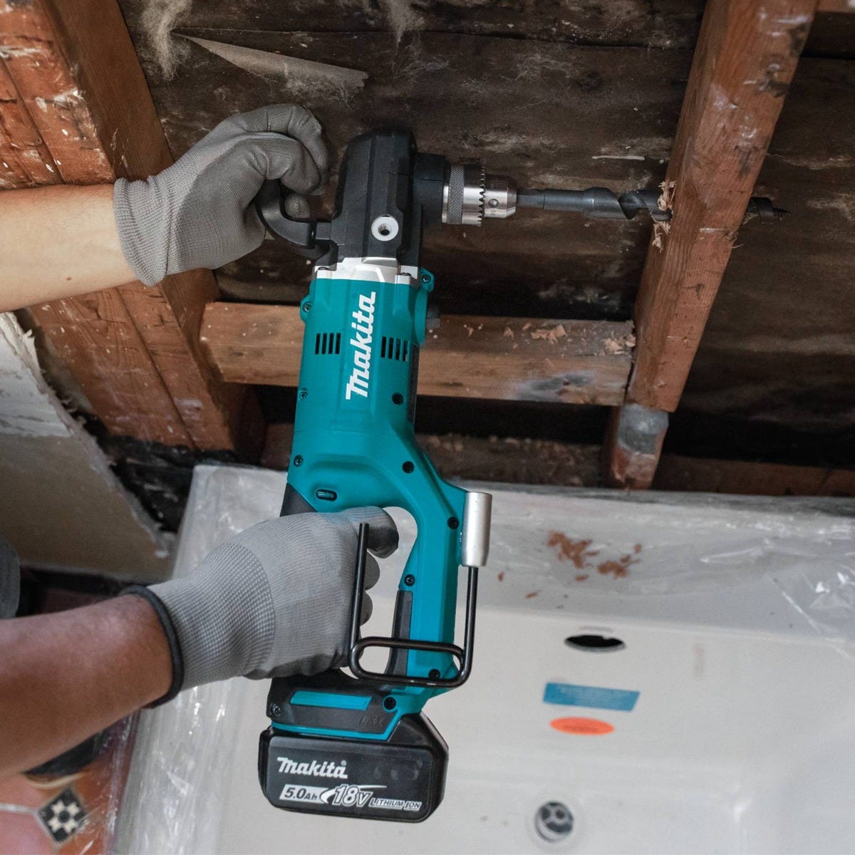 Makita XAD05T 18V LXT Lithium-Ion Brushless Cordless 1/2" Right Angle Drill Kit (5.0Ah)