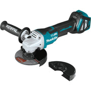 Makita XAG20Z 18V LXT Lithium-Ion Brushless Cordless 4-1/2" / 5" Paddle Switch Cut-Off/Angle Grinder, with Electric Brake, Tool Only