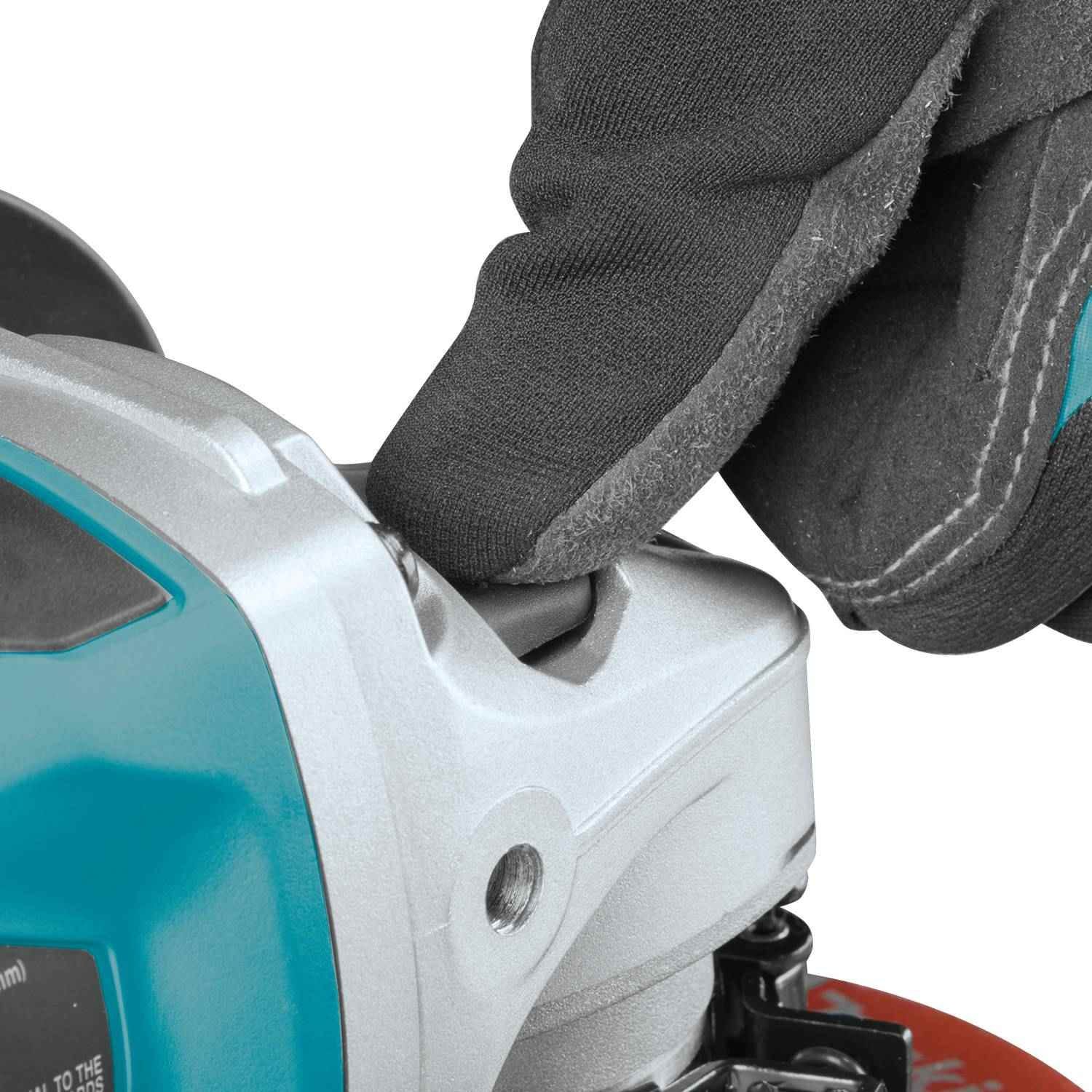 Makita XAG20Z 18V LXT Lithium-Ion Brushless Cordless 4-1/2" / 5" Paddle Switch Cut-Off/Angle Grinder, with Electric Brake, Tool Only