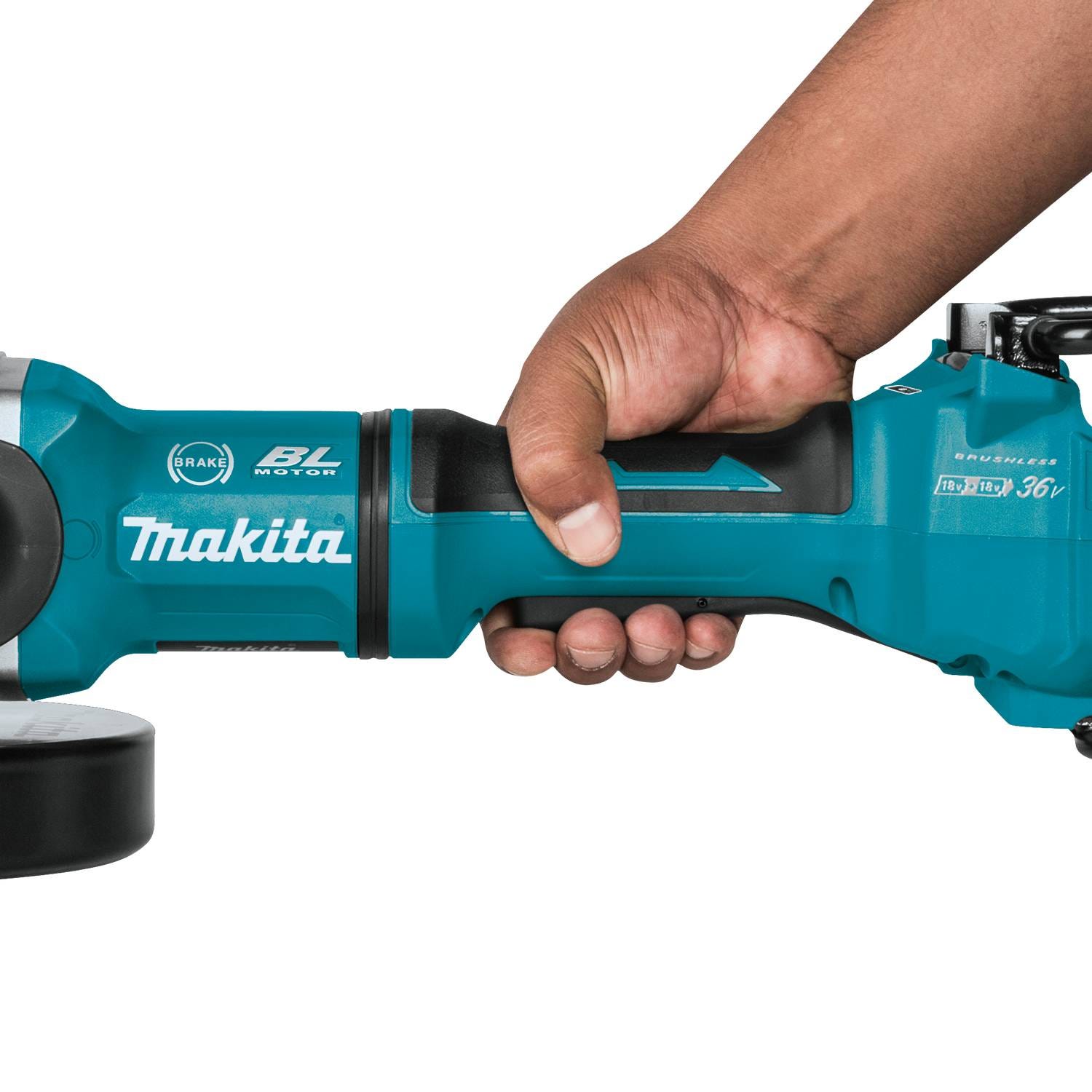 Makita XAG23ZU1 18V X2 LXT (36V) Brushless 9" Paddle Switch Cut-Off/Angle Grinder with AWS, Tool Only