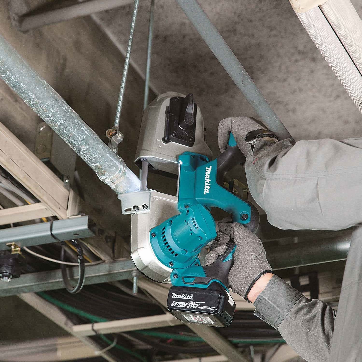 Makita XBP03T 18V LXT Lithium-Ion Cordless Compact Band Saw Kit (5.0Ah)