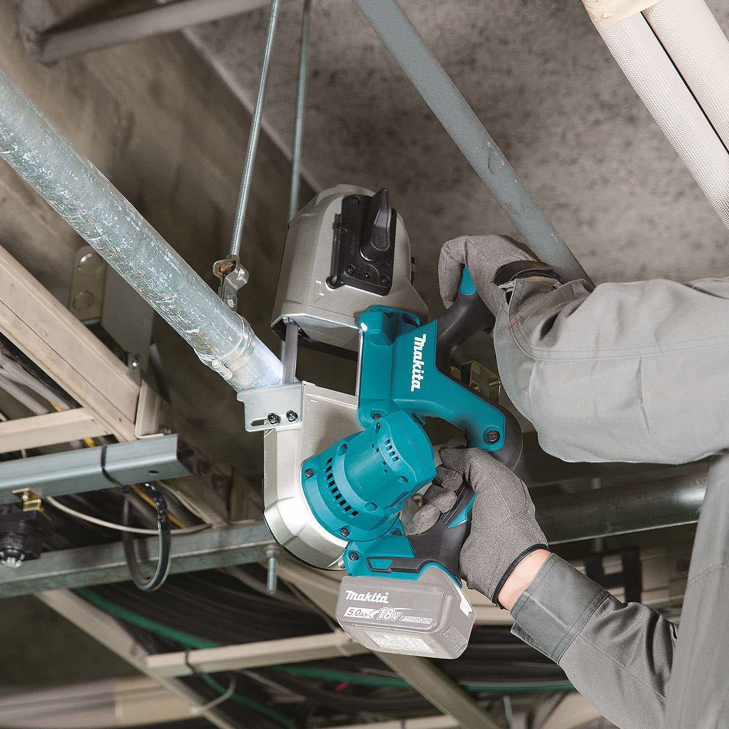 Makita XBP03Z 18V LXT Lithium-Ion Cordless Compact Band Saw, Tool Only