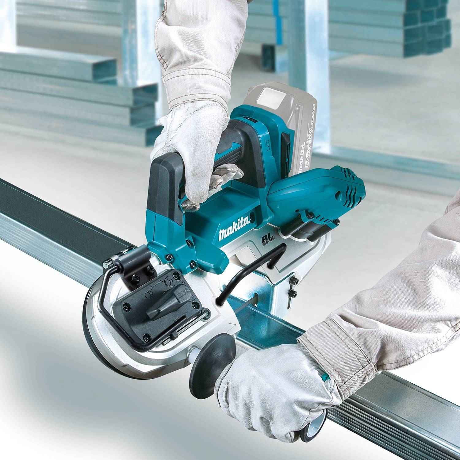 Makita XBP04Z 18V LXT Lithium-Ion Compact Brushless Cordless Band Saw, Tool Only