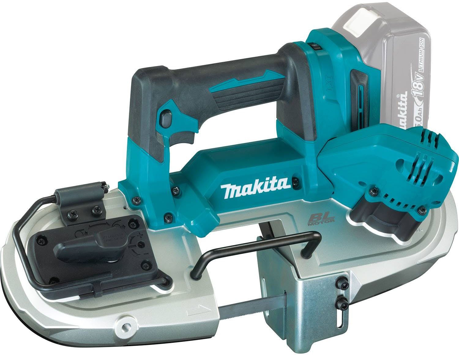 Makita XBP04Z 18V LXT Lithium-Ion Compact Brushless Cordless Band Saw, Tool Only