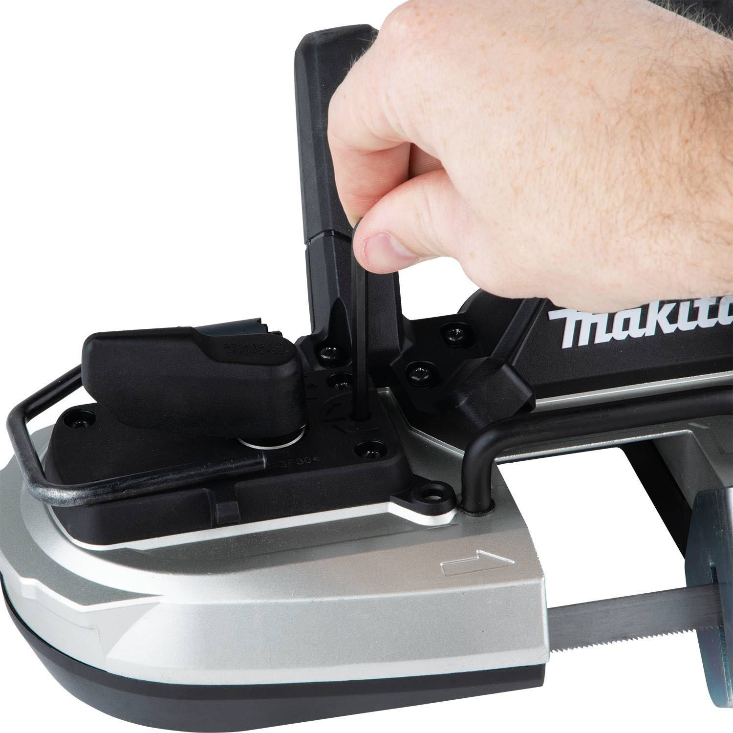 Makita XBP05ZB 18V LXT Lithium-Ion Sub-Compact Brushless Cordless Band Saw, Tool Only