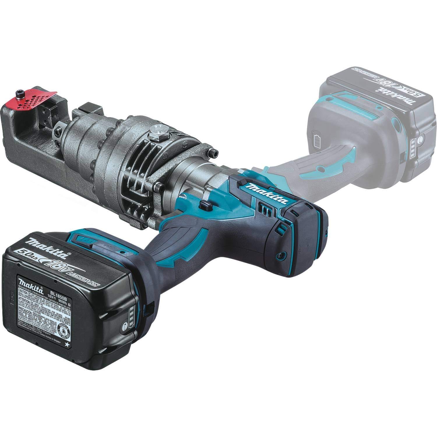 Makita XCS04T1 18V LXT Lithium-Ion Brushless Cordless Rebar Cutter Kit (5.0Ah)
