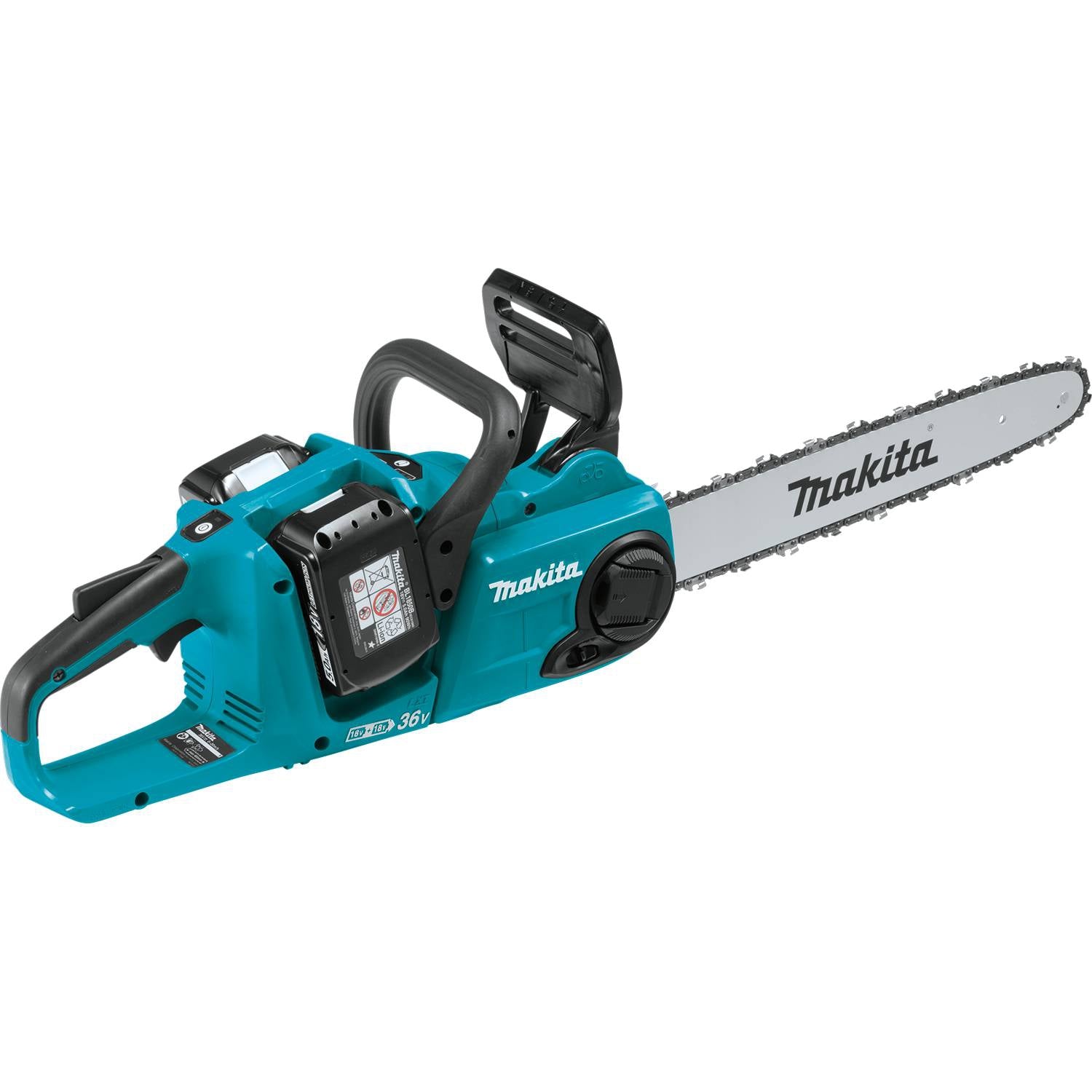 Makita XCU04PT 36V (18V X2) LXT Brushless 16" Chain Saw Kit (5.0Ah)