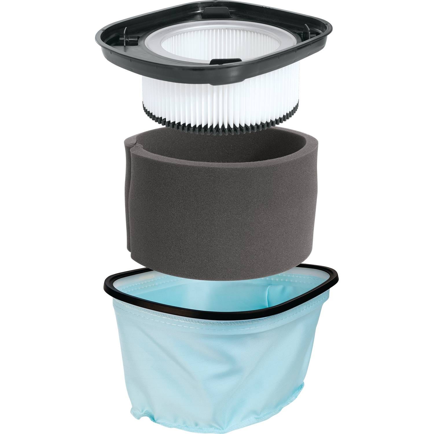 Makita XCV04PT 36V (18V X2) LXT/Corded 2.1 Gallon HEPA Filter Dry Dust Extractor/Vacuum Kit (5.0Ah)