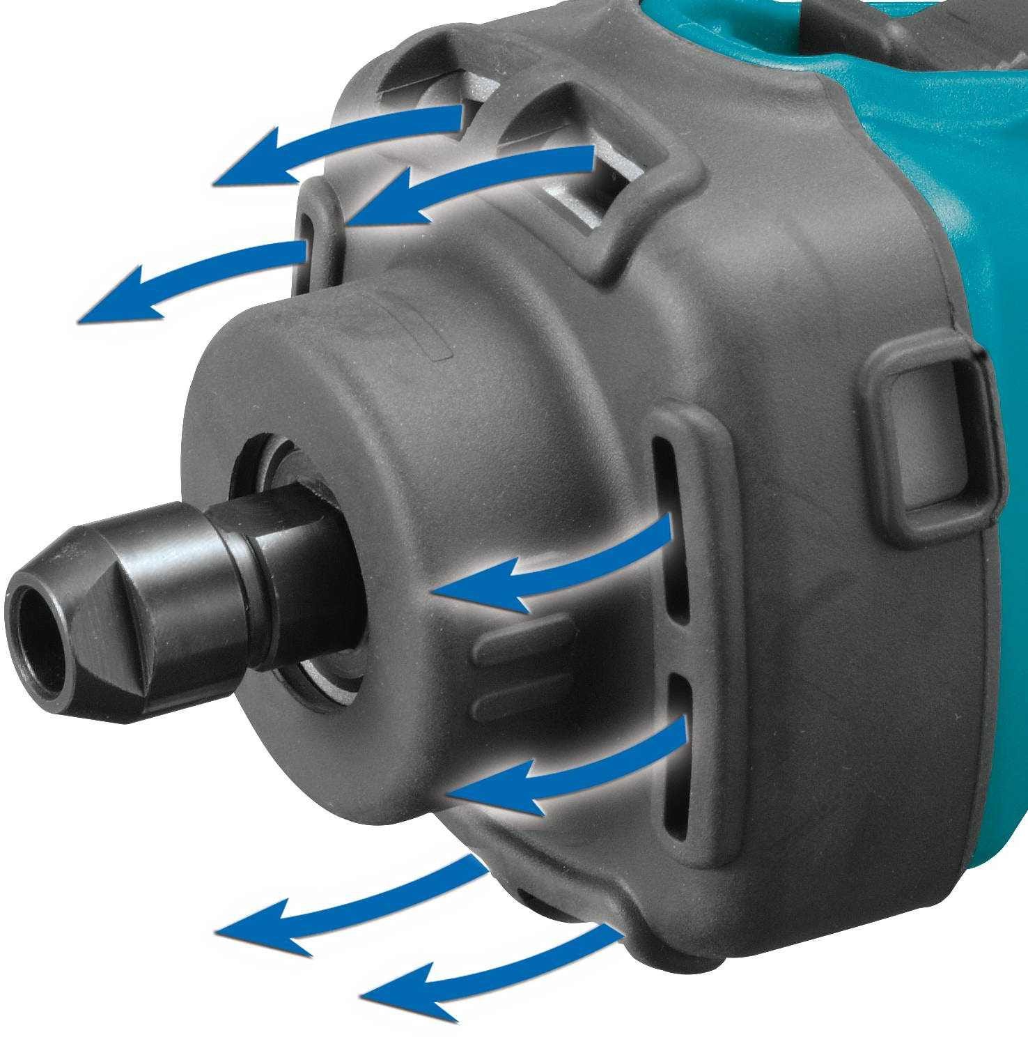Makita XDG02Z 18V LXT Lithium-Ion Cordless 1/4" Compact Die Grinder, Tool Only