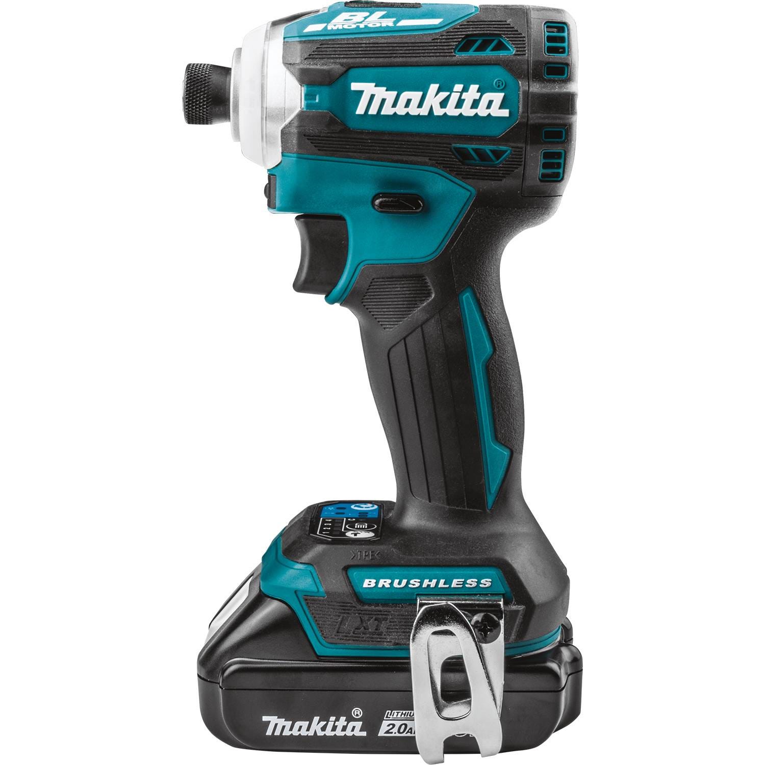 Makita XDT16R 18V LXT Compact Brushless Cordless Quick-Shift Mode 4-Speed Impact Driver 2.0Ah Kit
