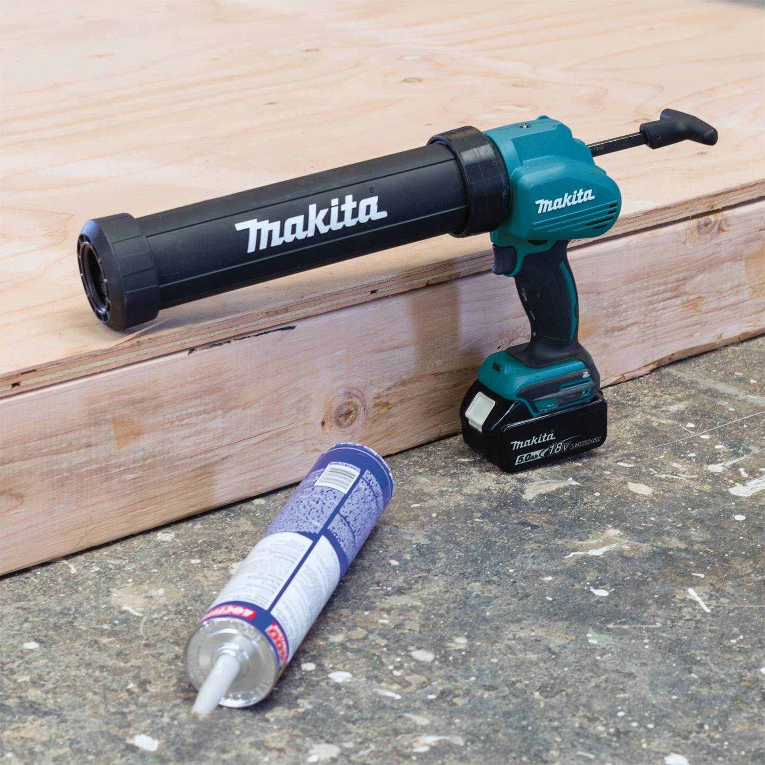 Makita XGC01T1C 18V Cordless Caulk & Adhesive Gun