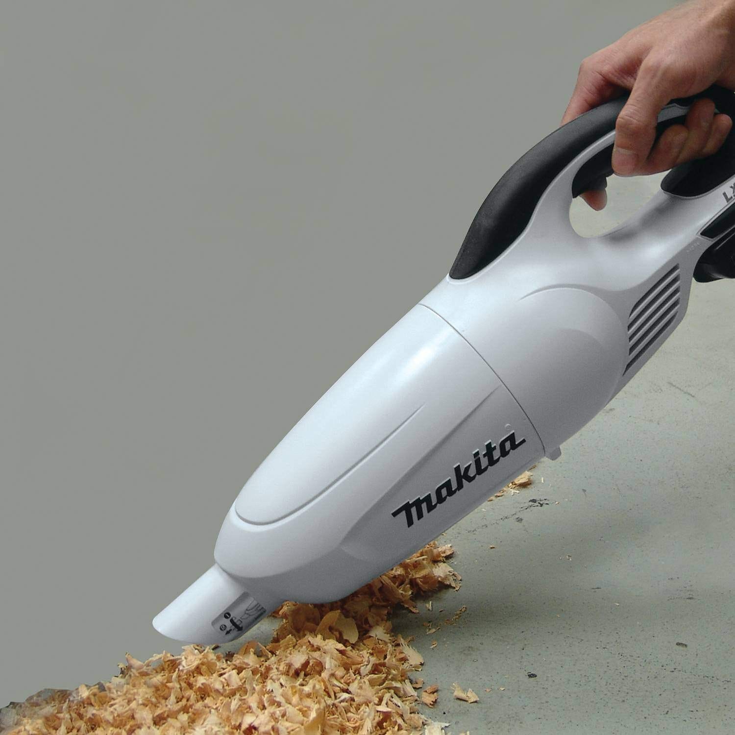 Makita XLC02ZW 18V LXT Lithium-ion Compact Cordless Vacuum, Tool Only