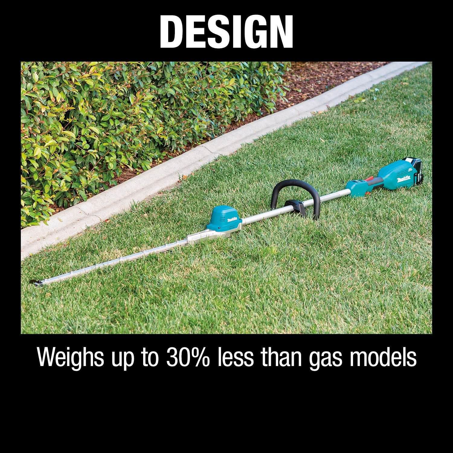Makita 18V LXT Brushless 24" Pole Hedge Trimmer Kit (5.0Ah) w/ 18V LXT / 12V max CXT Bluetooth Speaker
