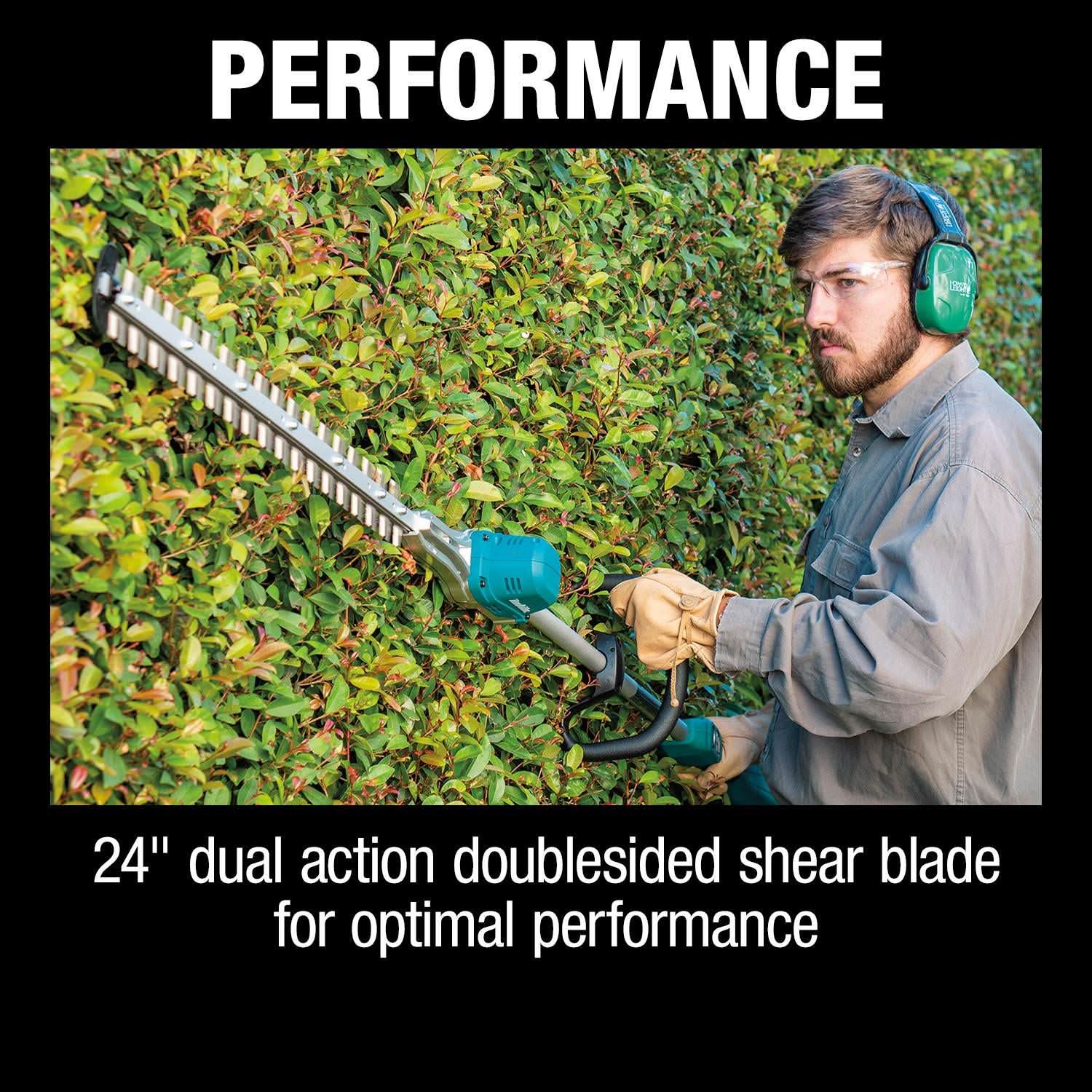Makita XNU02T 18V LXT Lithium-Ion Brushless Cordless 24" Pole Hedge Trimmer Kit (5.0Ah)