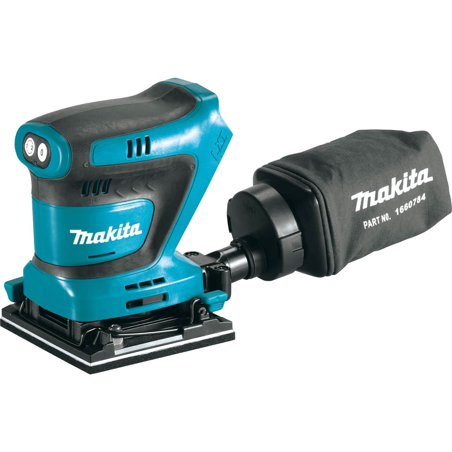 Makita XOB02Z 18V LXT Lithium-Ion Cordless 1/4 Sheet Finishing Sander ...