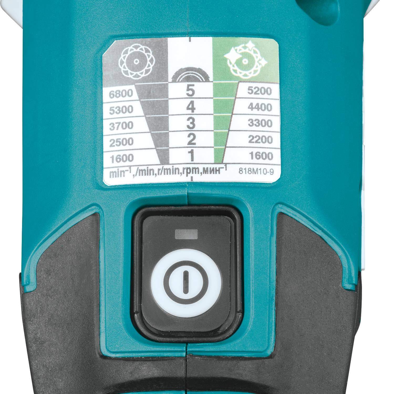 Makita XOP02T 18V LXT Lithium-Ion Brushless 5" / 6" Dual Action Random Orbit Polisher 5.0Ah Kit