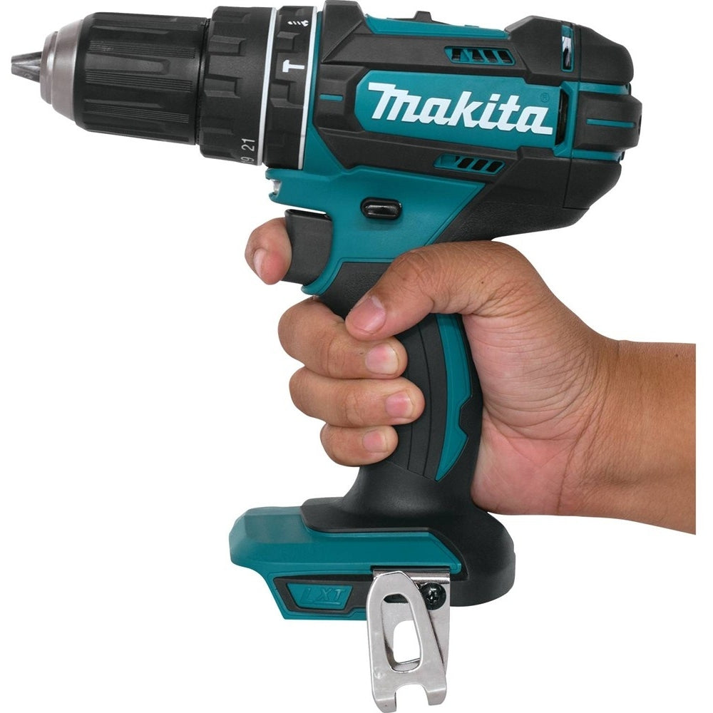Makita XPH10Z 18V LXT Lithium-Ion Cordless 1/2" Hammer Driver-Drill, Tool Only