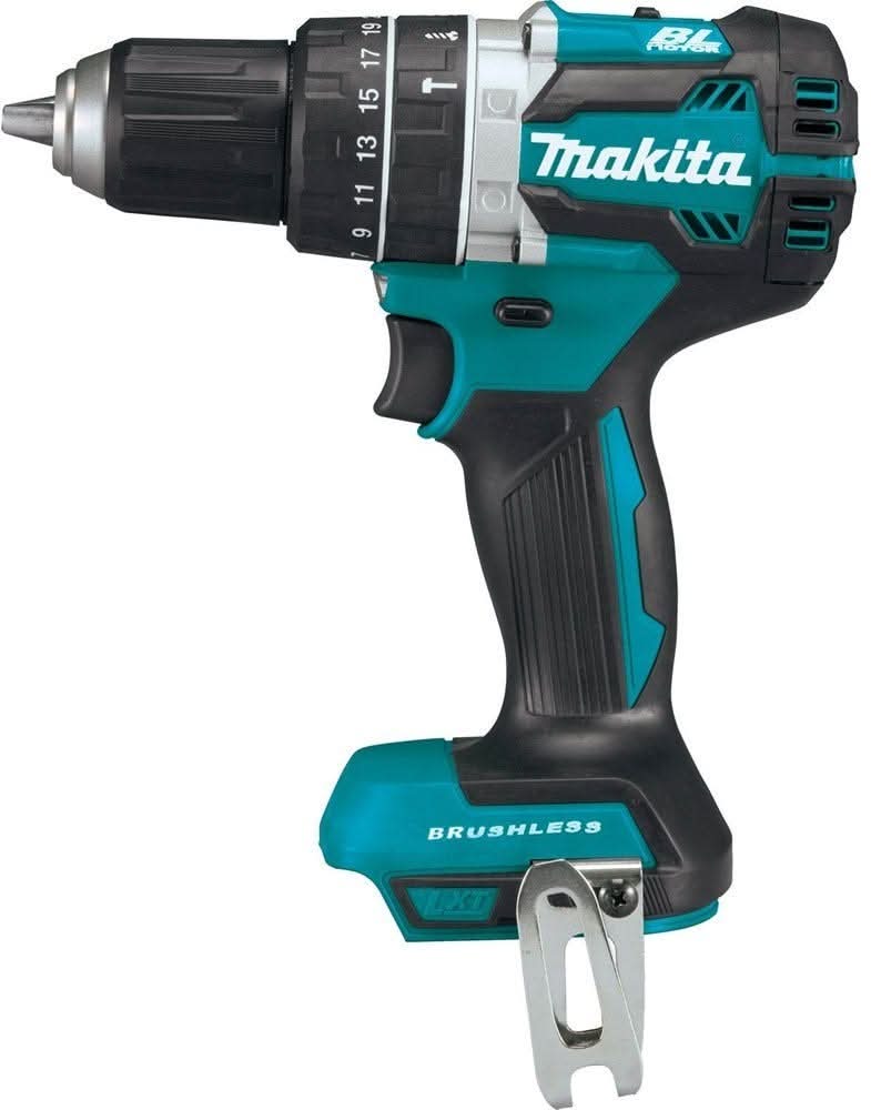Makita 18V Brushless Cordless Impact Driver, 18V 1/2 in. Driver-Drill and 18V LXT 5.0aH Battery