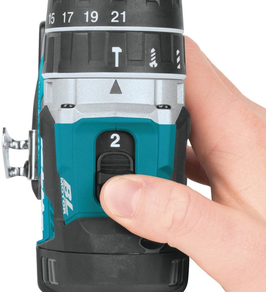 Makita XPH12Z 18V LXT Lithium-Ion Compact Brushless Cordless 1/2" Hammer Driver-Drill, Tool Only