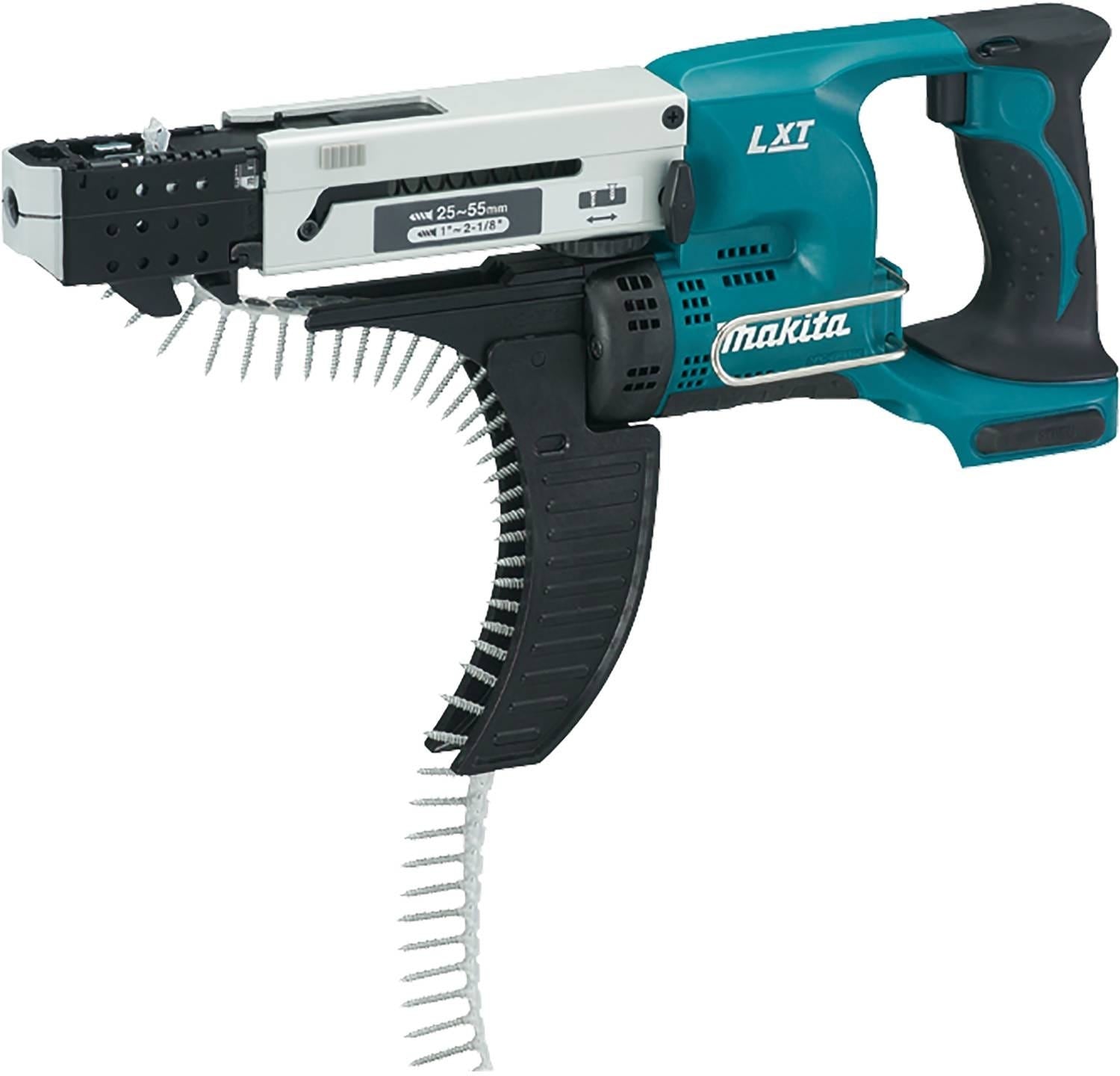 Makita XRF02Z 18V LXT Lithium-Ion Cordless Autofeed Screwdriver, Tool Only