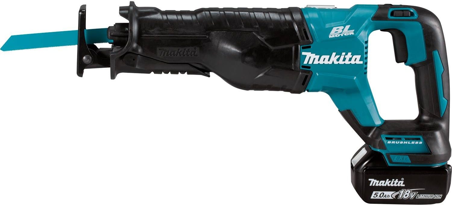 Makita XRJ05T 18V LXT Lithium-Ion Brushless Cordless Recipro Saw Kit (5.0Ah)