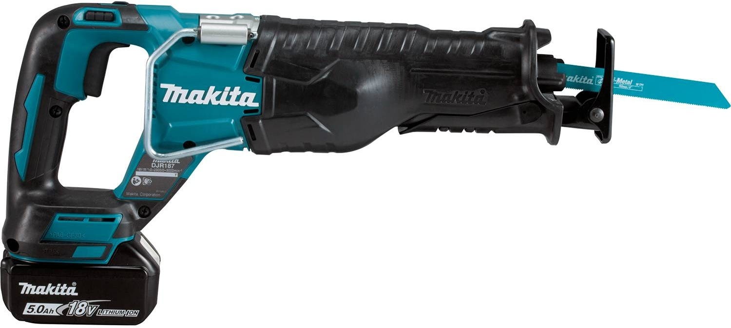 Makita XRJ05T 18V LXT Lithium-Ion Brushless Cordless Recipro Saw Kit (5.0Ah)