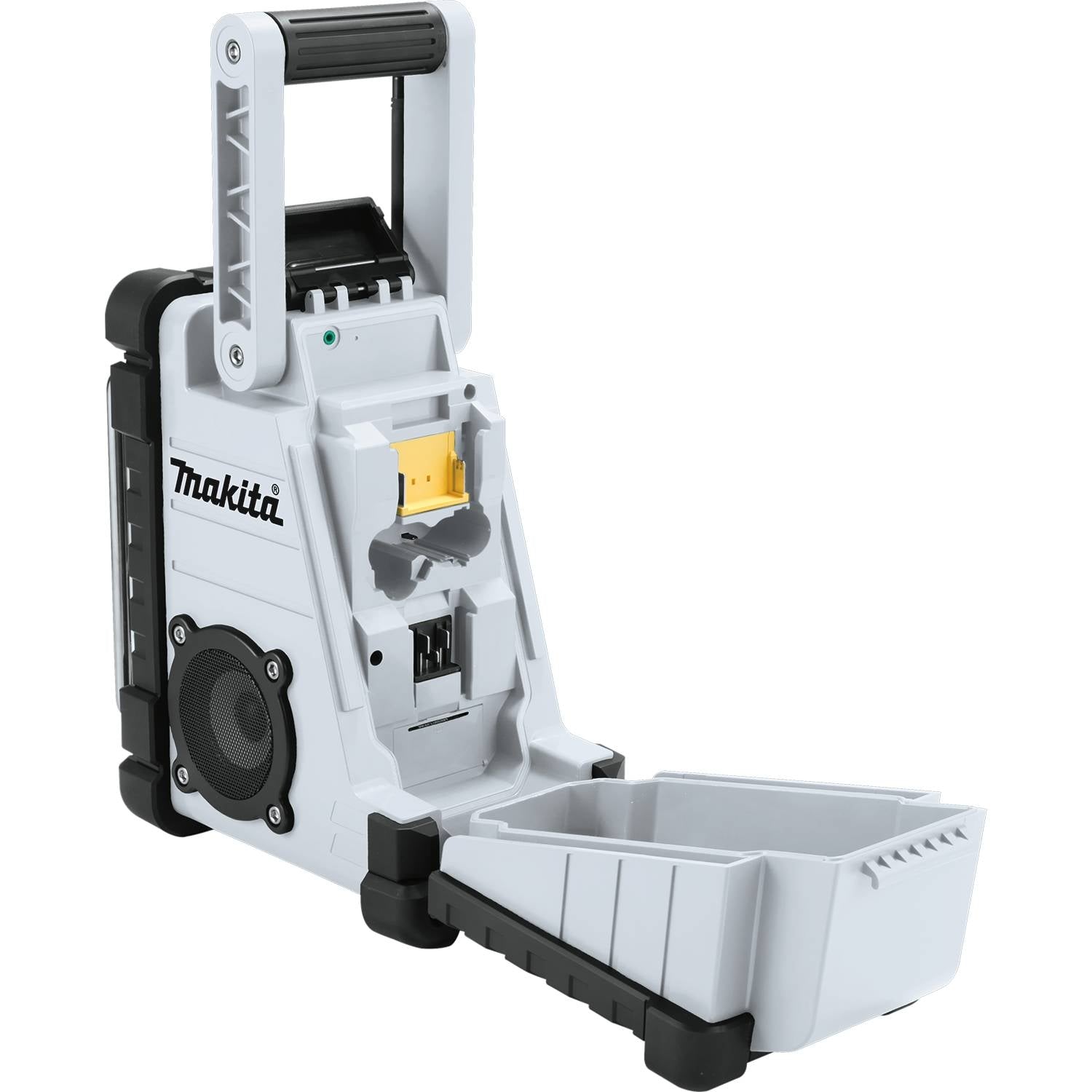 Makita XRM05W 18V LXT Lithium"‘Ion Cordless/Corded Job Site Radio, Tool Only
