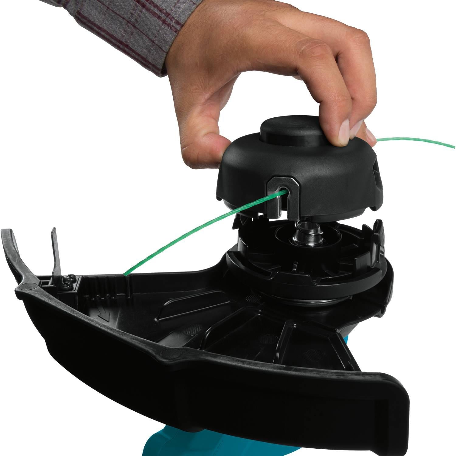 Makita XRU13Z 18V LXT Lithium-Ion Brushless Cordless Curved Shaft String Trimmer, Tool Only
