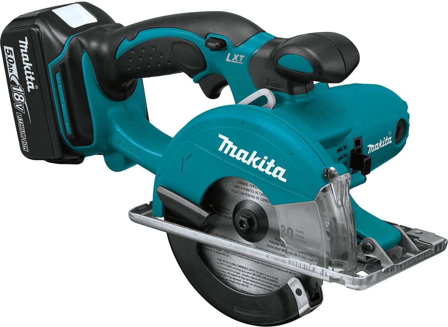 Makita XSC01T 18V LXT Lithium-Ion Cordless 5-3/8" Metal Cutting Saw Kit (5.0Ah)