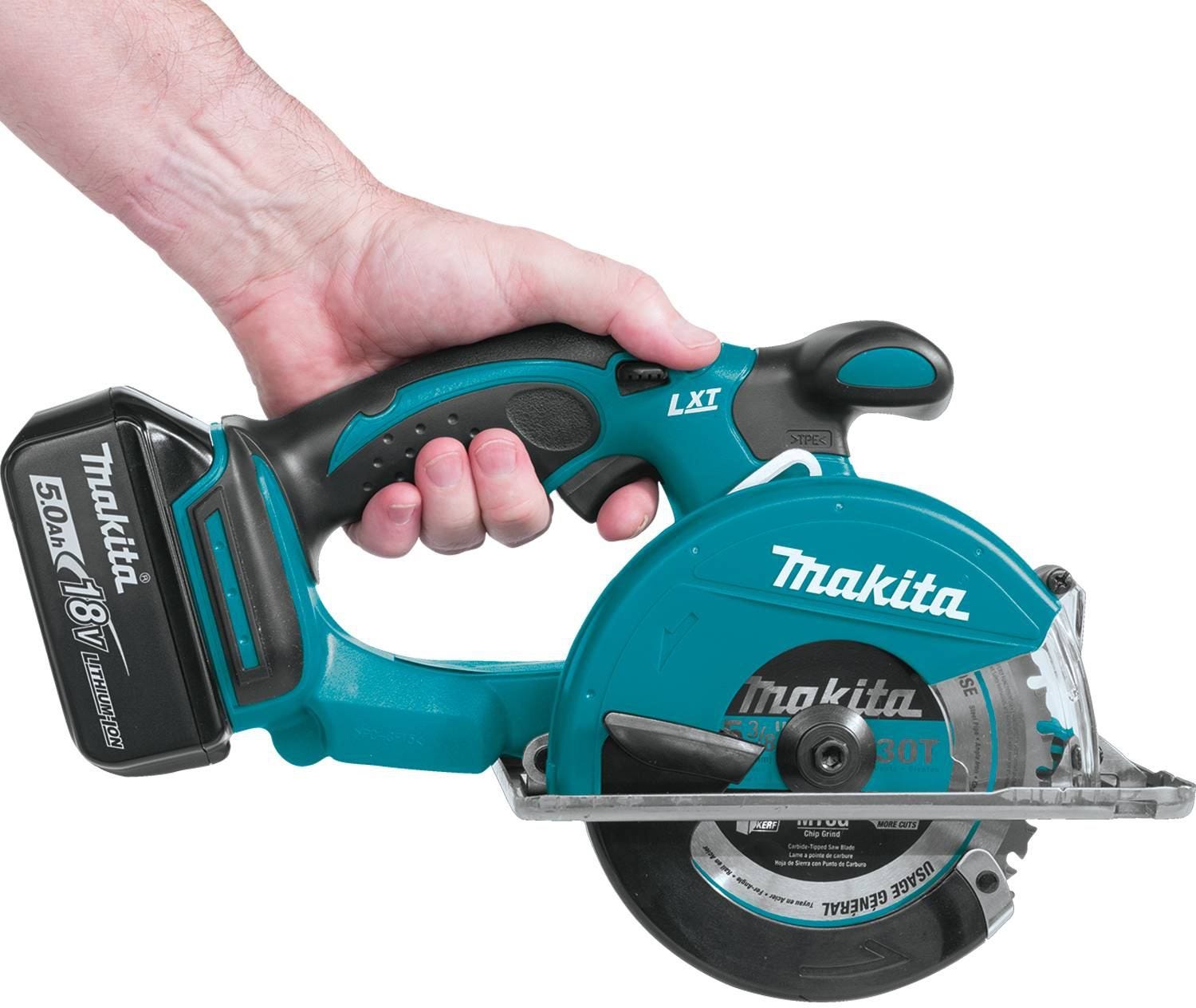 Makita XSC01T 18V LXT Lithium-Ion Cordless 5-3/8" Metal Cutting Saw Kit (5.0Ah)