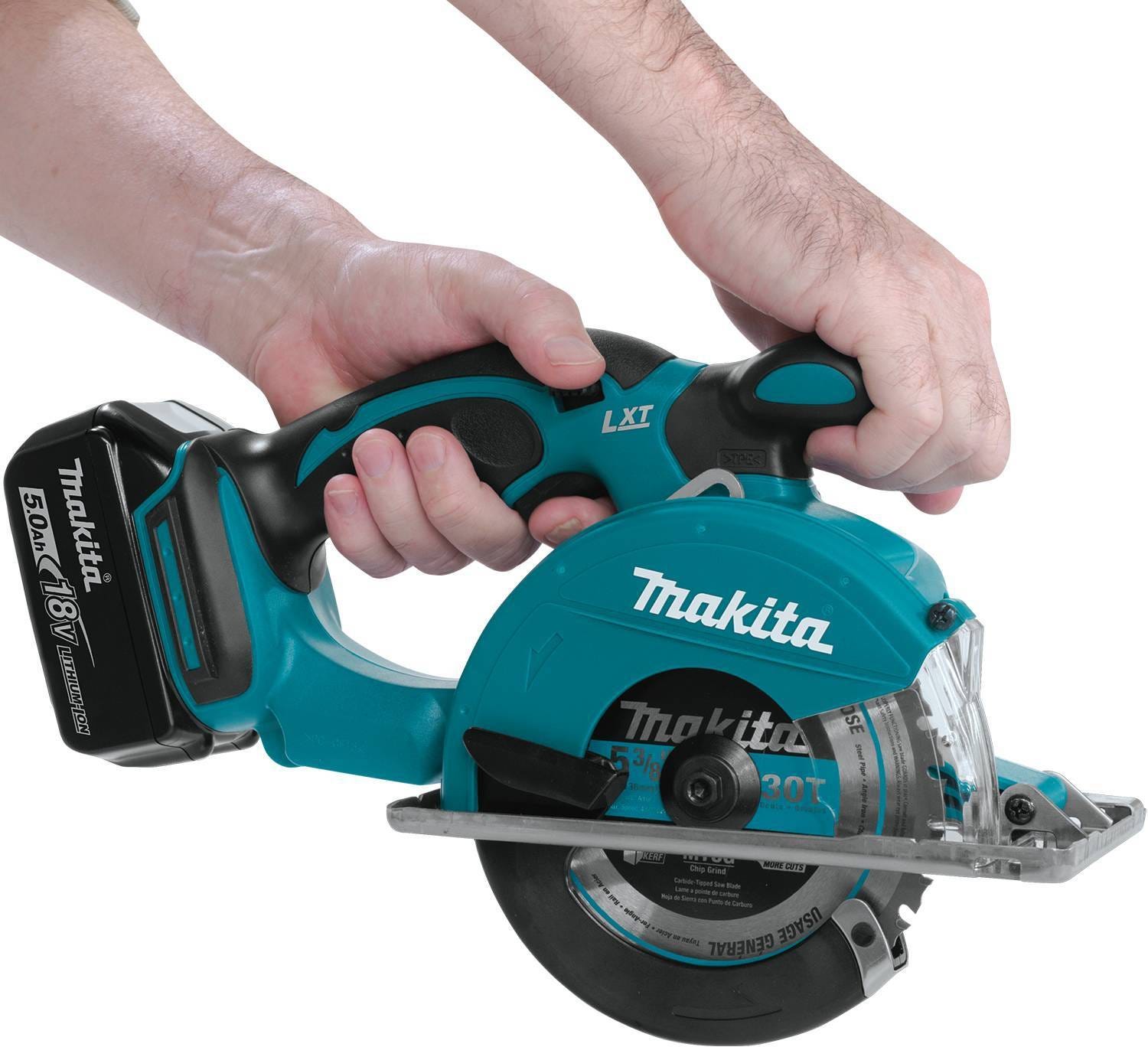 Makita XSC01T 18V LXT Lithium-Ion Cordless 5-3/8" Metal Cutting Saw Kit (5.0Ah)