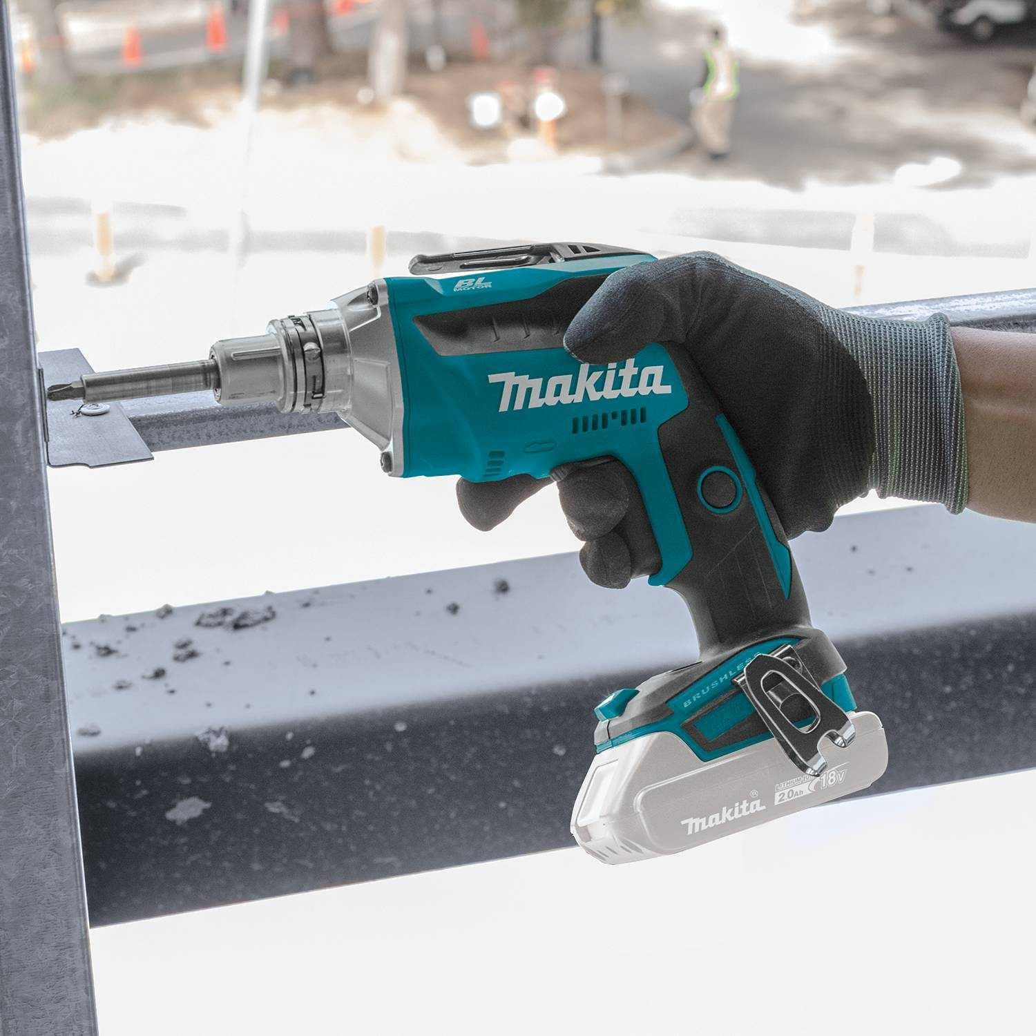 Makita XSF04Z 18V LXT Lithium-Ion Brushless Cordless 2,500 RPM Drywall Screwdriver, Tool Only