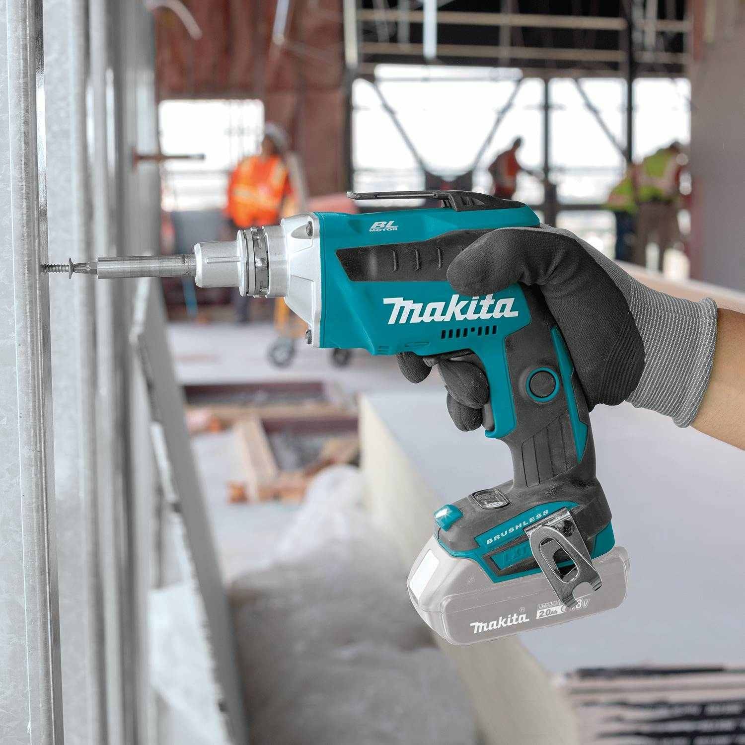 Makita XSF04Z 18V LXT Lithium-Ion Brushless Cordless 2,500 RPM Drywall Screwdriver, Tool Only