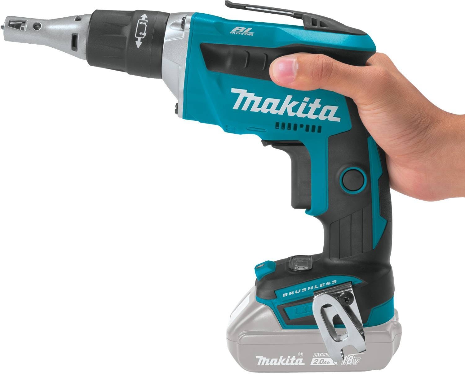 Makita XSF04Z 18V LXT Lithium-Ion Brushless Cordless 2,500 RPM Drywall Screwdriver, Tool Only