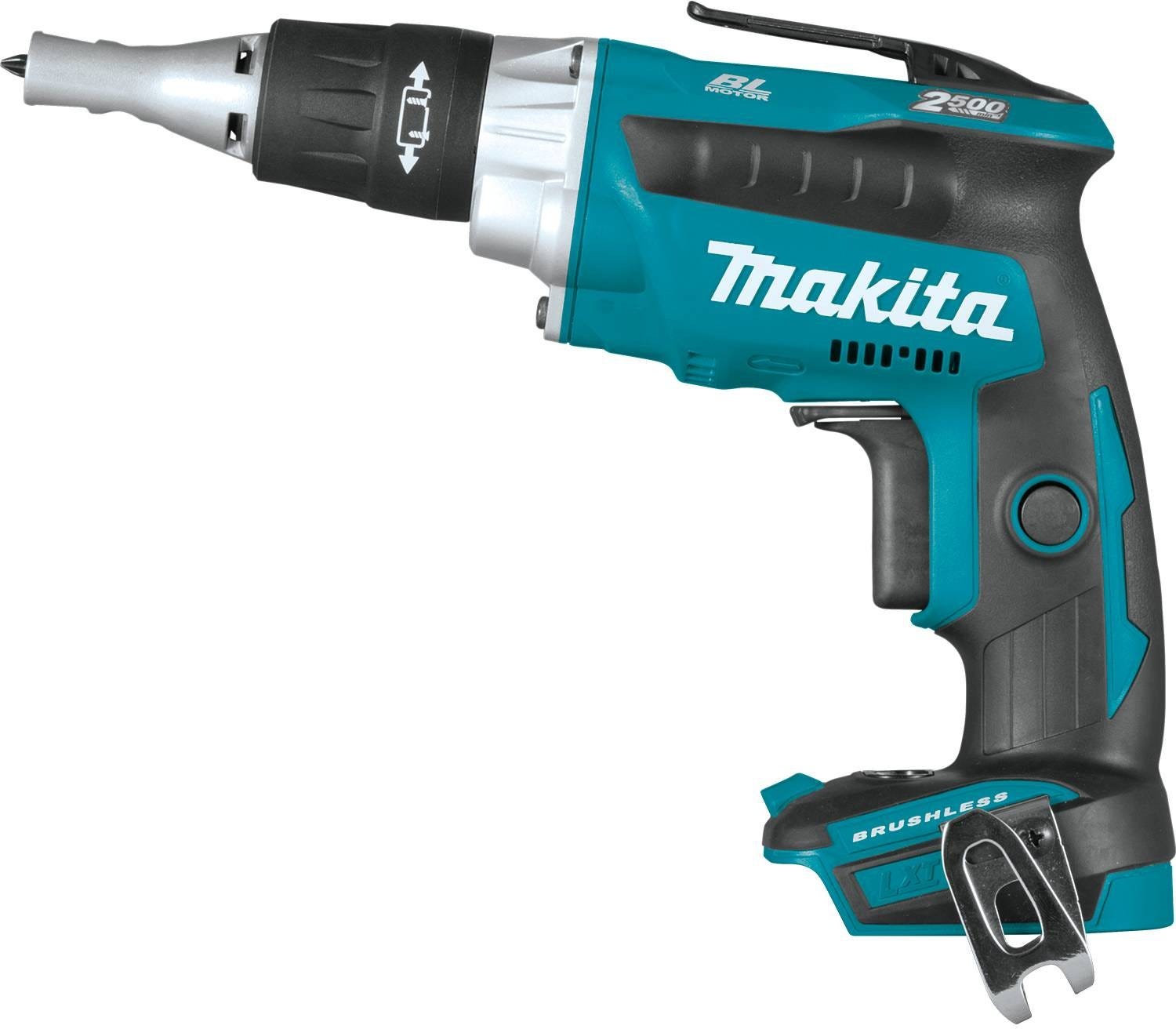 Makita XSF04Z 18V LXT Lithium-Ion Brushless Cordless 2,500 RPM Drywall Screwdriver, Tool Only