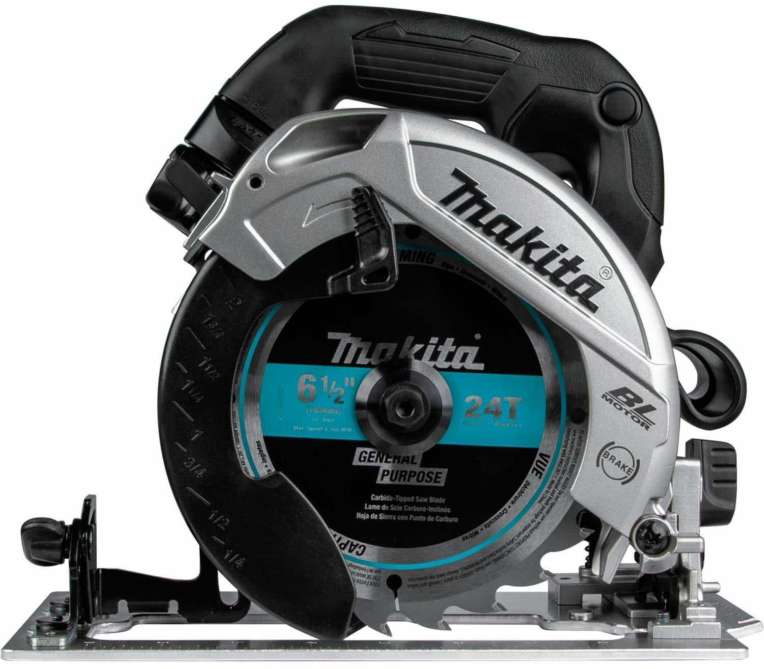 Makita XSH04RB 18V LXT Lithium-Ion Sub-Compact Brushless Cordless 6-1/2" Circular Saw Kit (2.0Ah)