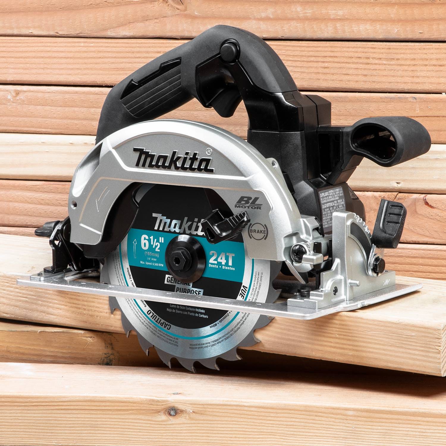 Makita XSH05ZB 18V LXT Lithium-Ion Sub-Compact Brushless Cordless 6-1/2" Circular Saw, AWS Capable, Tool Only