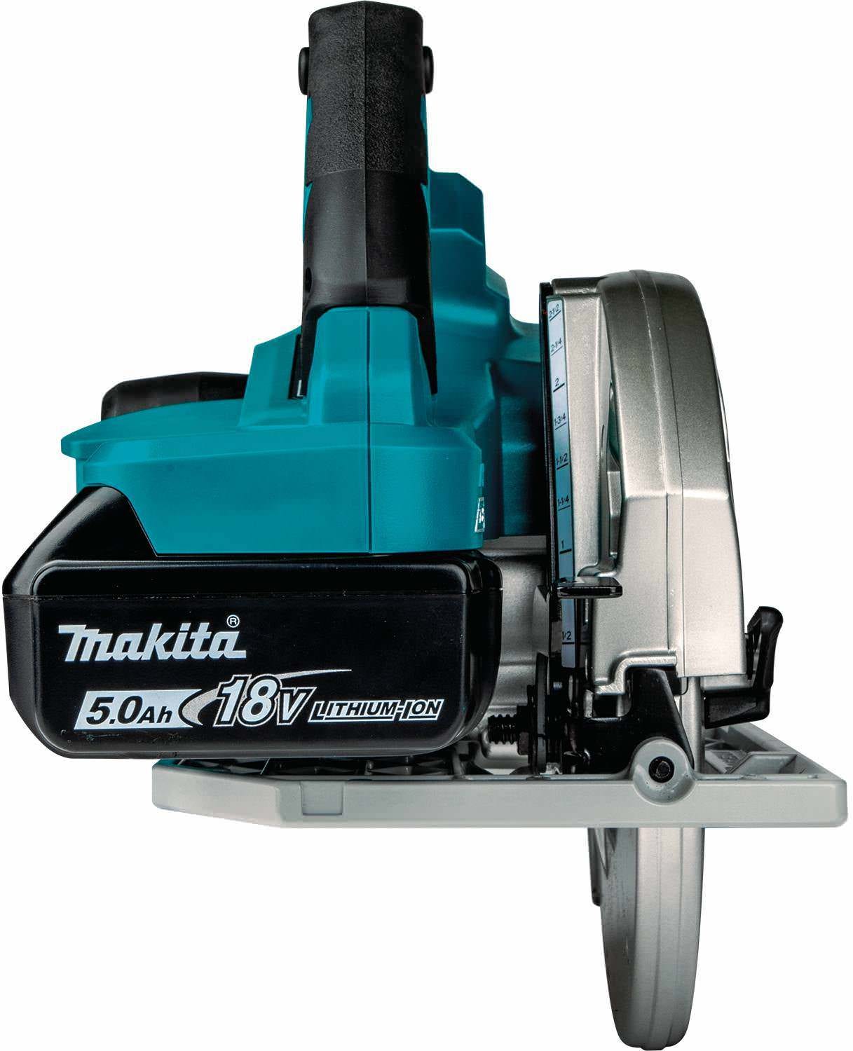 Makita XSH07PTU 36V (18V X2) LXT Brushless 7-1/4" Circular Saw Kit, AWS Capable (5.0Ah)