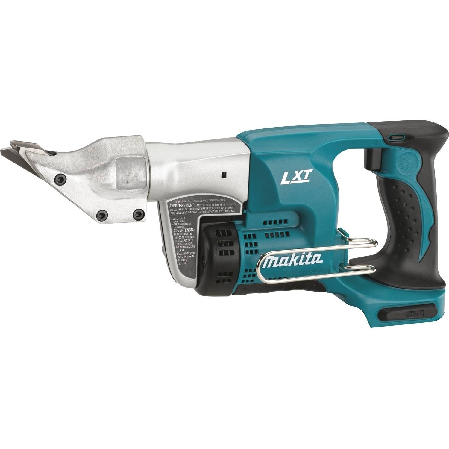 Makita XSJ01Z 18V LXT Lithium-Ion Cordless 18 Gauge Straight Shear, Tool Only
