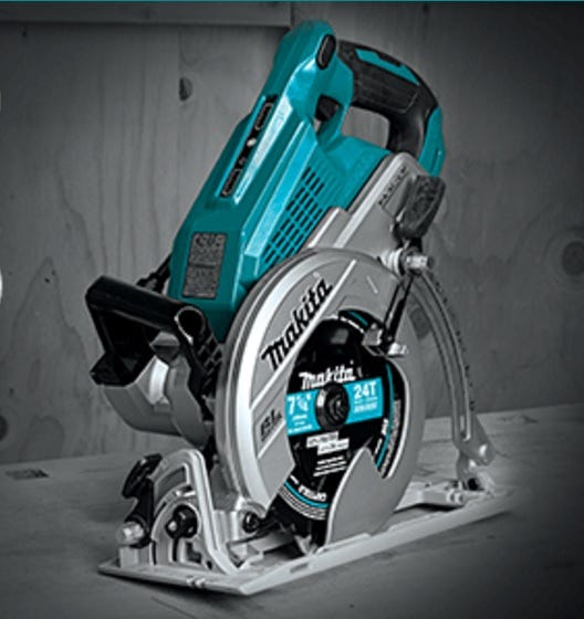 Makita XSR01Z 36V (18V X2) LXT Brushless Rear Handle 7-1/4" Circular Saw, Tool Only