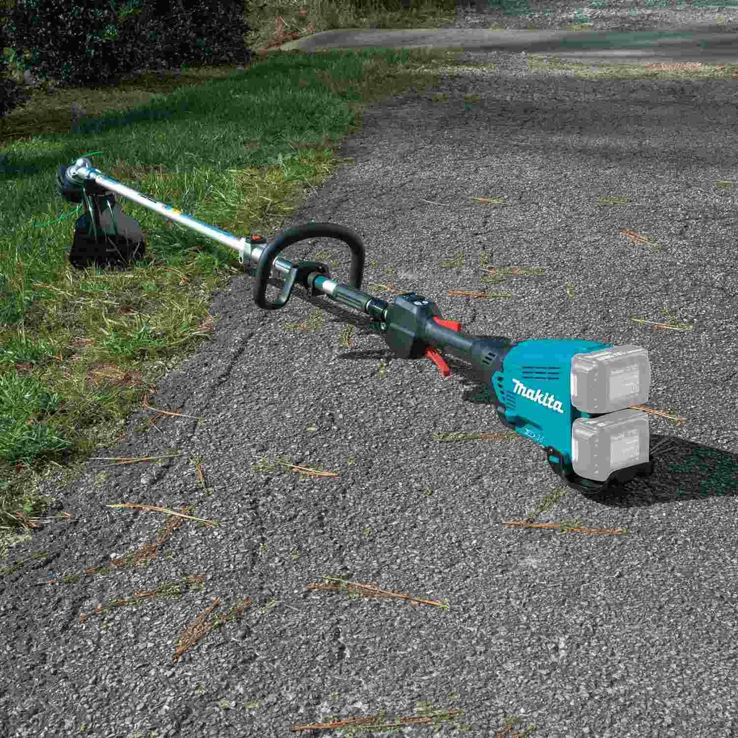 Makita XUX01ZM5 18V X2 (36V) LXT Brushless Cordless Couple Shaft Power Head w/ String Trimmer Attachment, Tool Only