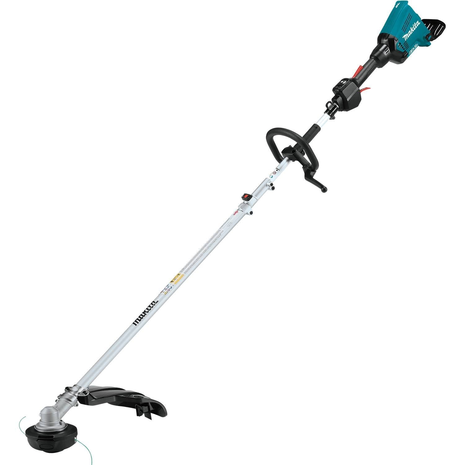 Makita XUX01ZM5 18V X2 (36V) LXT Brushless Cordless Couple Shaft Power Head w/ String Trimmer Attachment, Tool Only