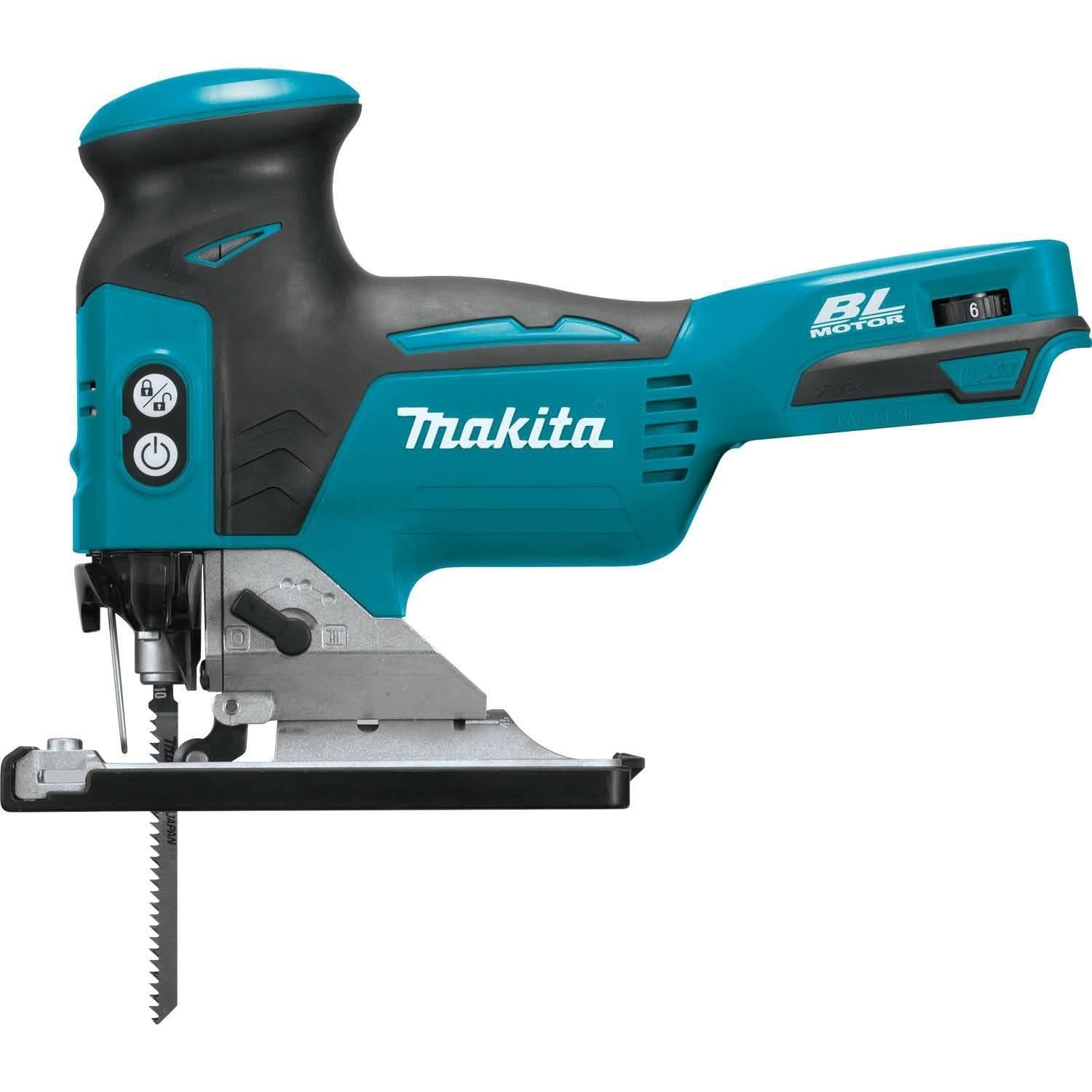 Makita 18V LXT Brushless Barrel Grip Jig Saw with 18V 4.0Ah Battery & Charger Starter Pack